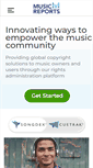 Mobile Screenshot of musicreports.com